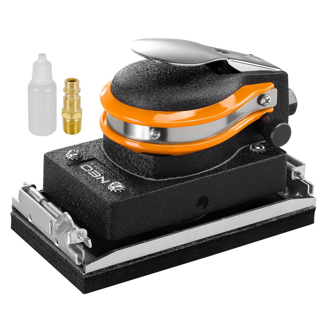 NEO TOOLS Pneumatikus rezgőcsiszoló, 89x165mm termék fő termékképe