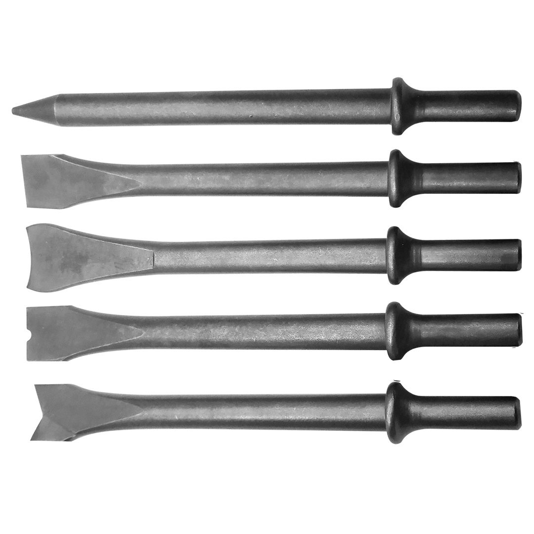 NEO TOOLS Vésőszár készlet pneumatikus vésőkalapácshoz 5db termék fő termékképe