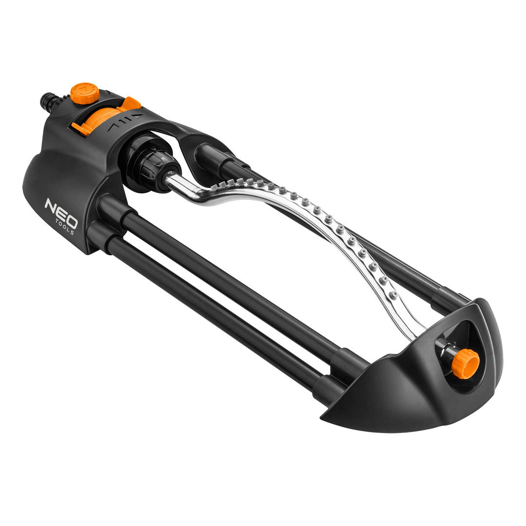 NEO TOOLS Négyszögesőztető, billenő, öntöző, 266 m2, 8 fúvóka, fém szerkezet, sugárerő állítás termék fő termékképe