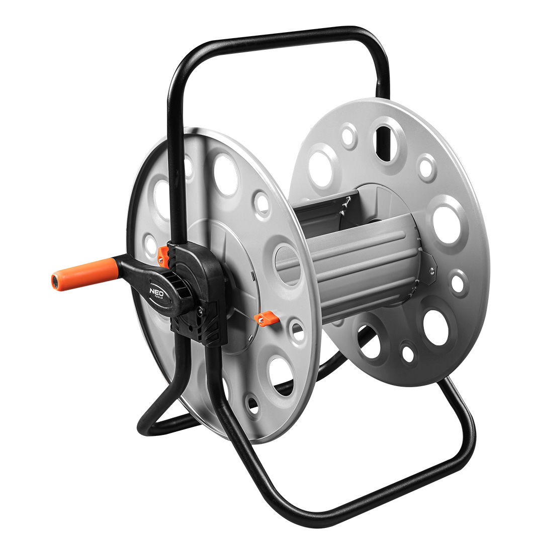 NEO TOOLS Tömlődob, fém, tömlőméret: 1/2" max100m, 3/4" max30 m termék fő termékképe