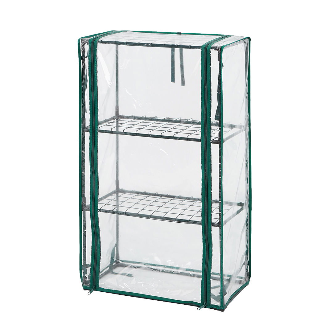 NEO TOOLS Növényház 46 x 24 x 80cm, PVC fólia, fémszerkezet termék fő termékképe