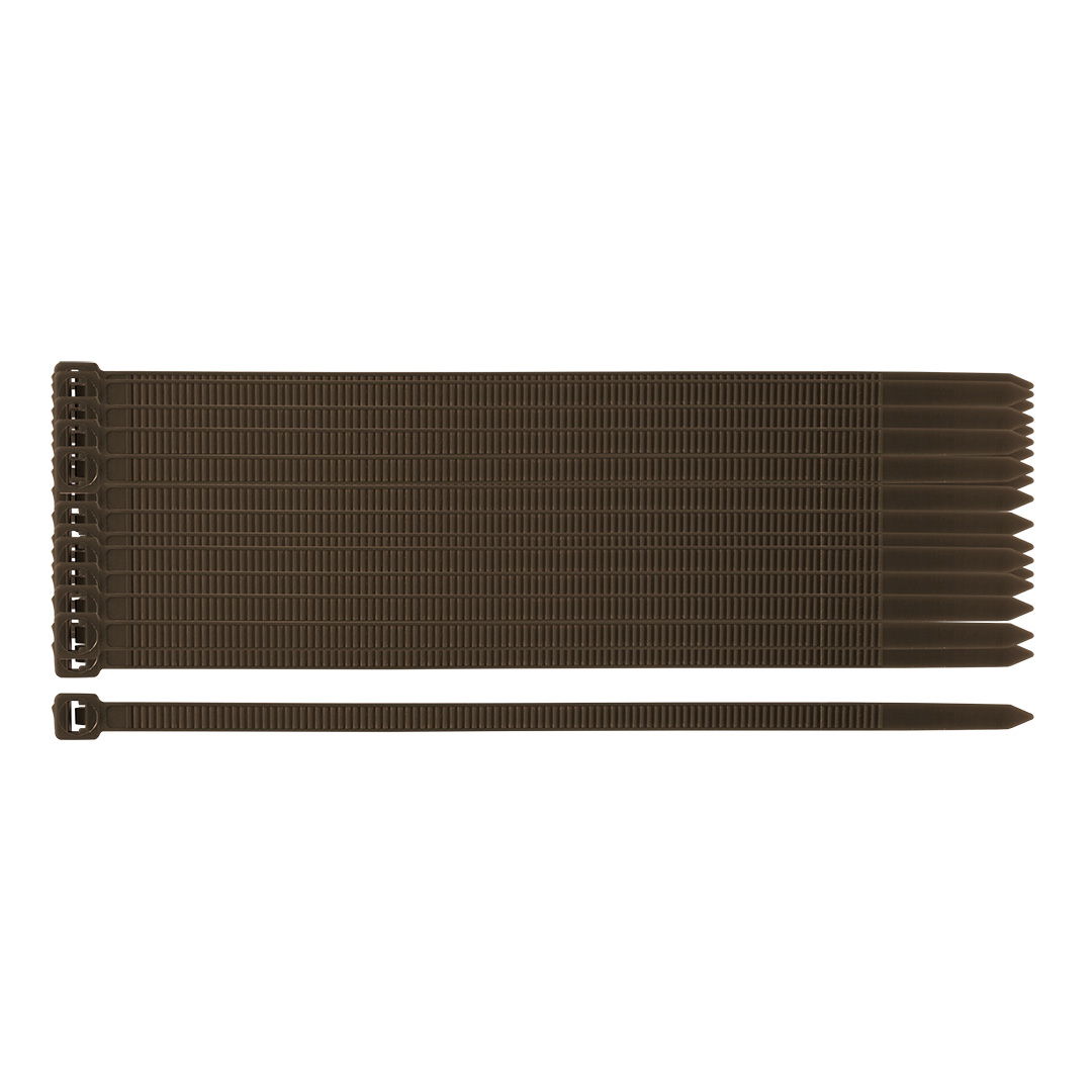 NEO TOOLS Kerti kötegelő, gyorskötöző 4,8x160mm, 50db, barna termék fő termékképe