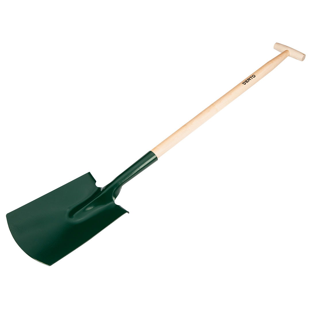 VERTO Ásólapát, T markolattal, fa nyéllel, American, Minimum rendelés: 4db termék fő termékképe