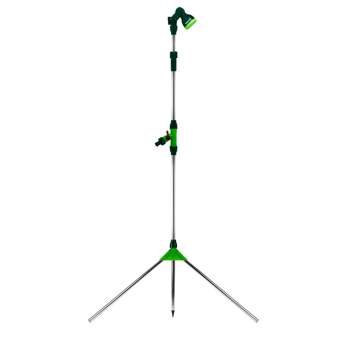 VERTO Kerti zuhanyzó, alu vázas, állÍtható fej és magasság termék fő termékképe