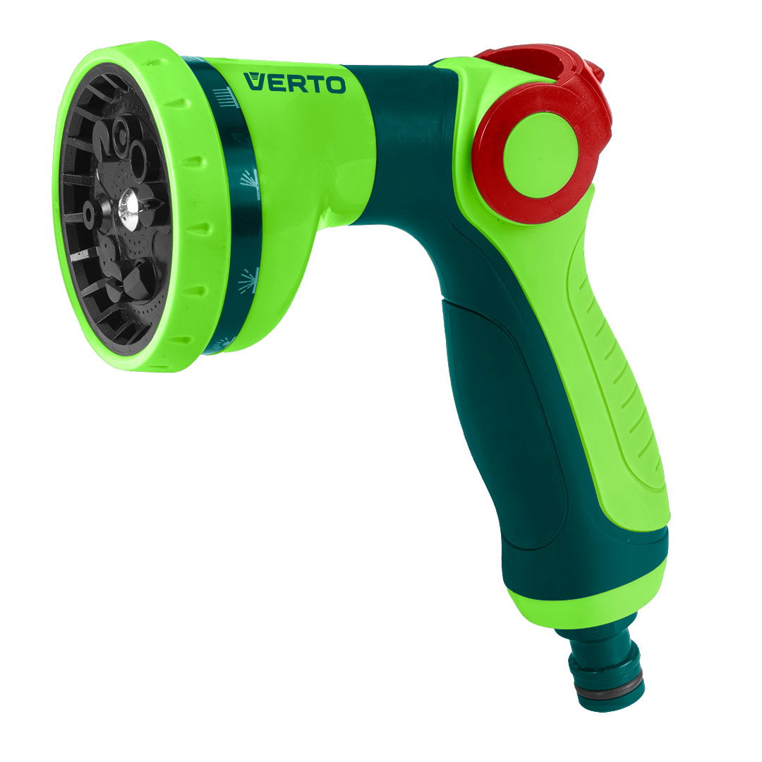 VERTO Öntözőpisztoly, 10 funkciós, hüvelykujj szabályozás termék fő termékképe