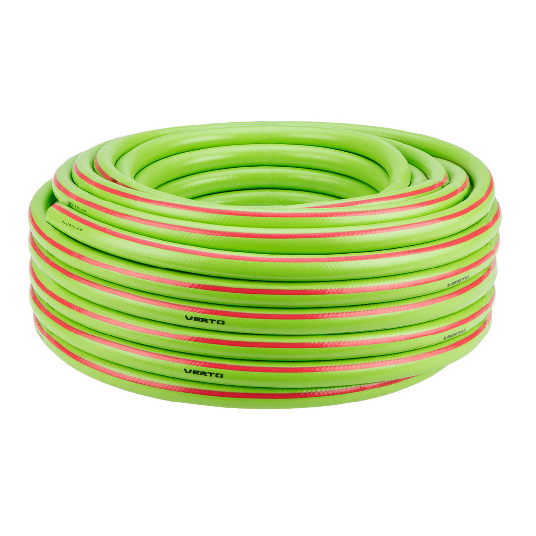 VERTO Locsolótömlő 30 m, 3/4", Professional: csomózódás, csavarodás védelem, UV álló, algásodás védelem termék fő termékképe