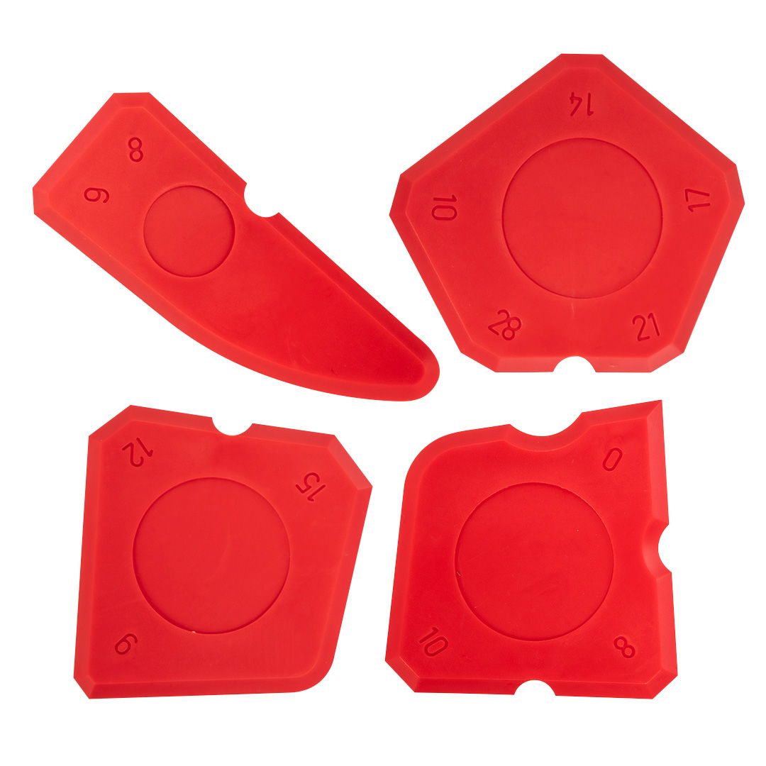 TOPEX Fugakihúzó készlet, 4db, szilikon, 6, 8, 9, 10, 12, 14, 15, 17, 21, 28 termék fő termékképe