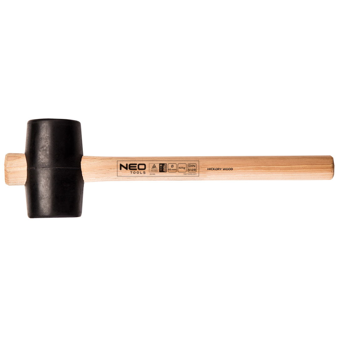 NEO TOOLS Gumikalapács 65mm 425g, hickory nyél termék fő termékképe