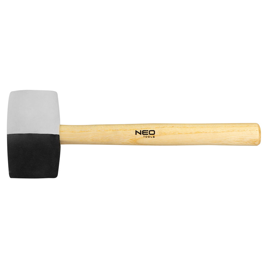 NEO TOOLS Gumikalapács 63mm 680g FEKETE FEHÉR termék fő termékképe