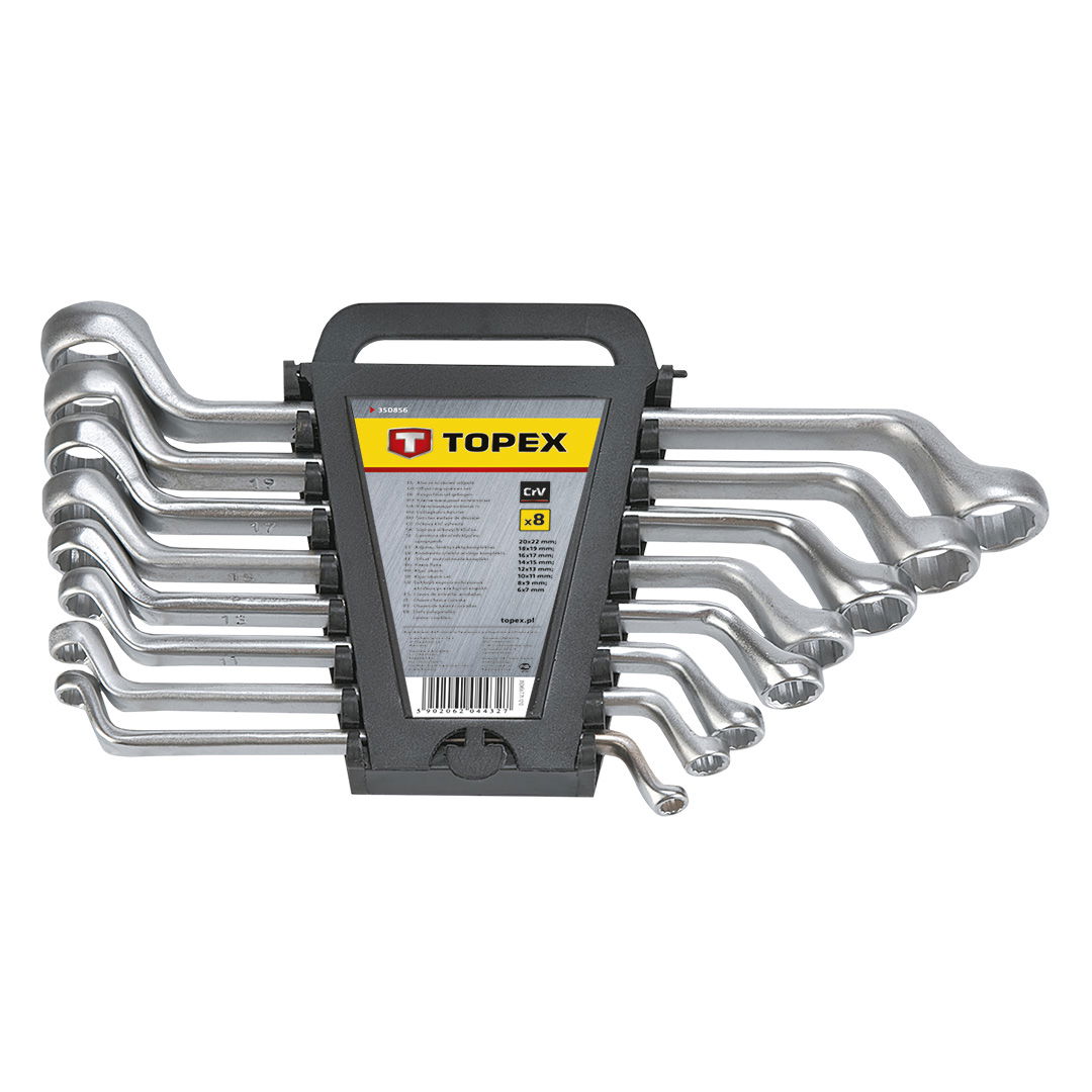 TOPEX CSILLAGKULCS KÉSZLET 6db, 6-22mm CrV termék fő termékképe