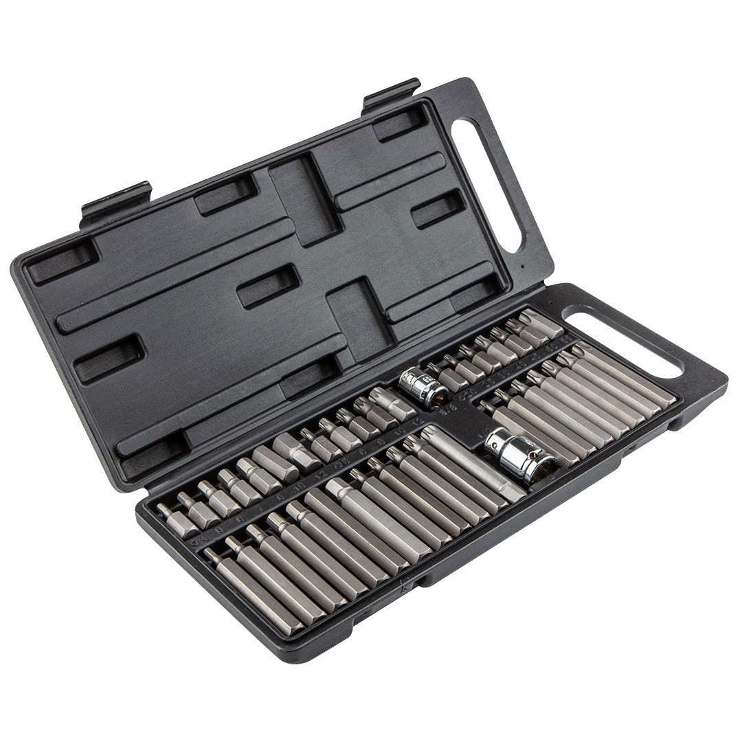 Top Tools Bitkészlet Spline, Torx, HEX fejekkel, 40 részes termék fő termékképe