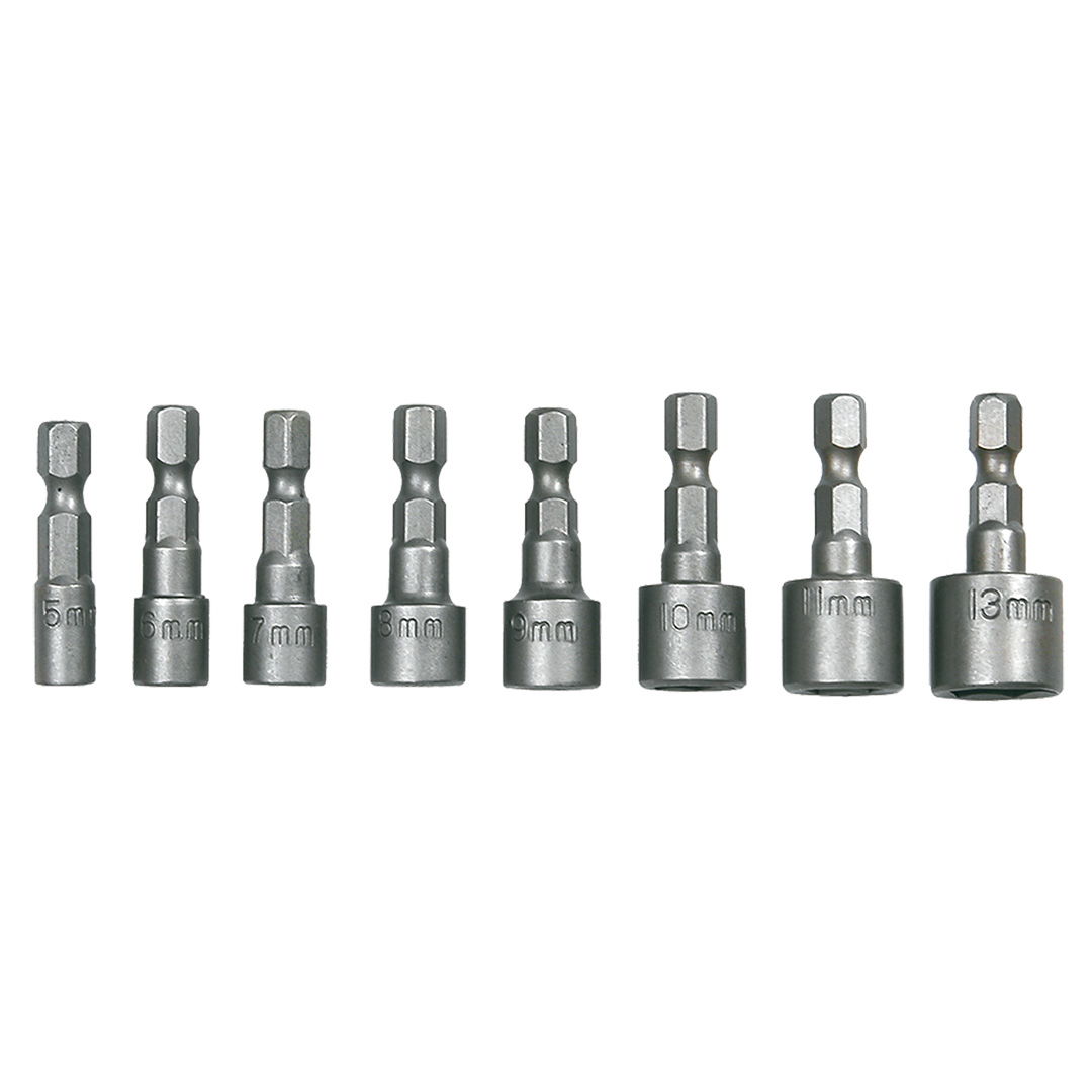 TOPEX CSAVARBEHAJTÓ KÉSZLET 1/4", 5-13mm termék fő termékképe
