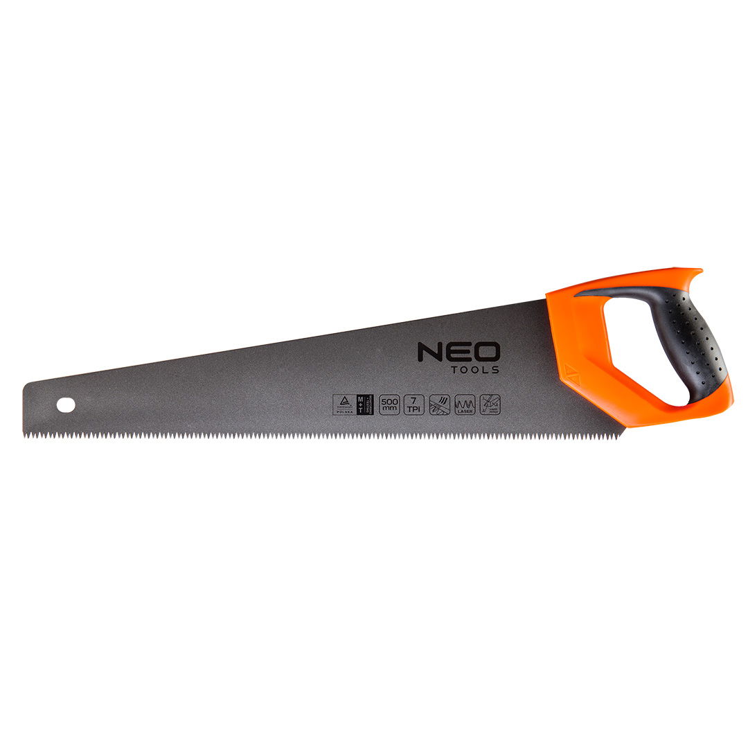 NEO TOOLS Kézifűrész 500mm, 7TPI, teflon bevonat termék fő termékképe
