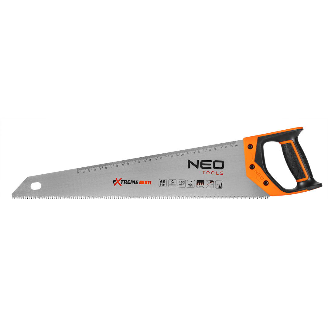 NEO TOOLS Kézifűrész 450mm, 7TPI termék fő termékképe