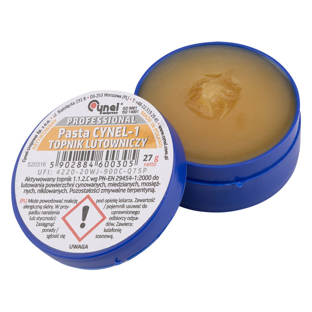 CYNEL Forrasztópaszta, 35 ml termék fő termékképe