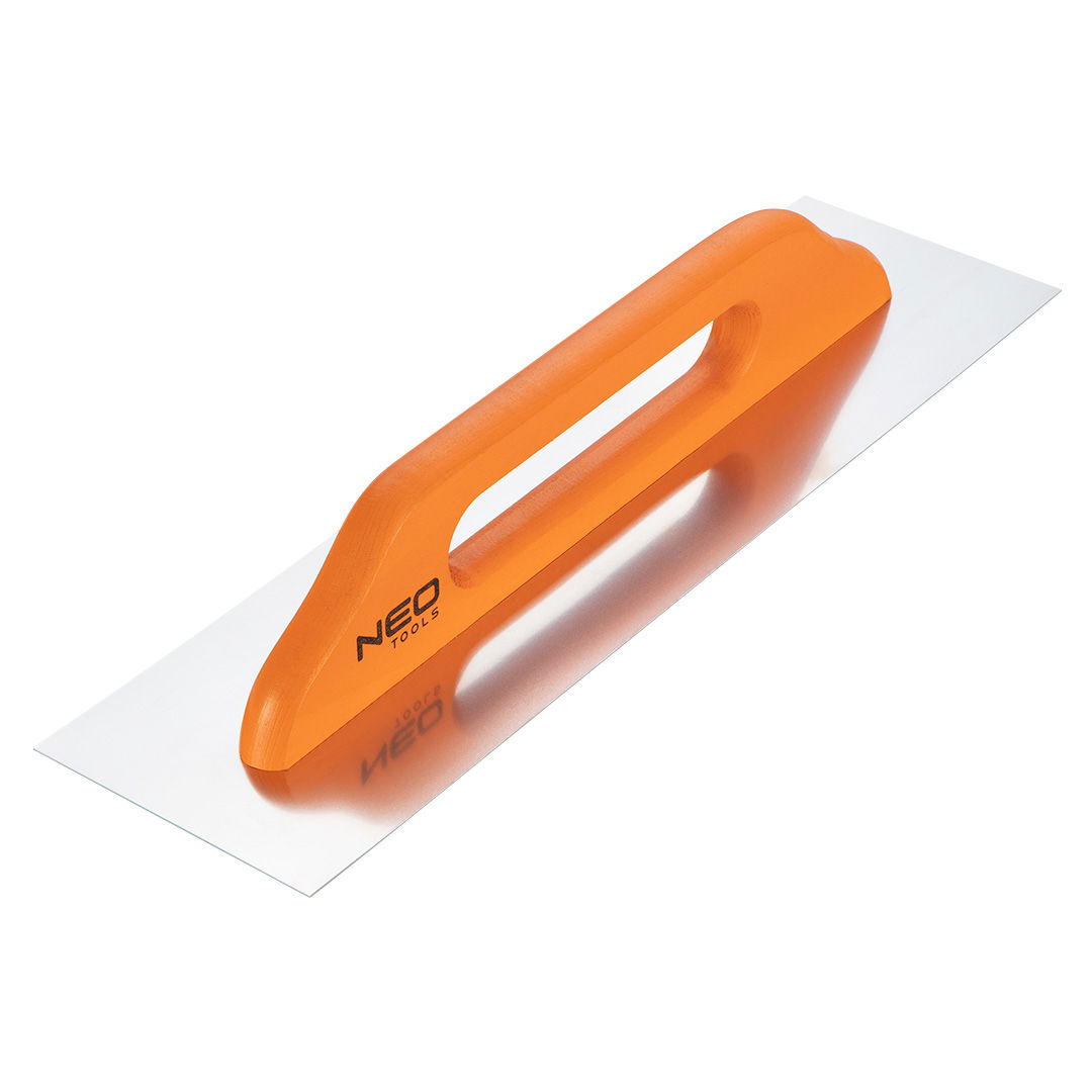 NEO TOOLS Acél simító, rozsdamentes, 480x128mm, fa markolat termék fő termékképe