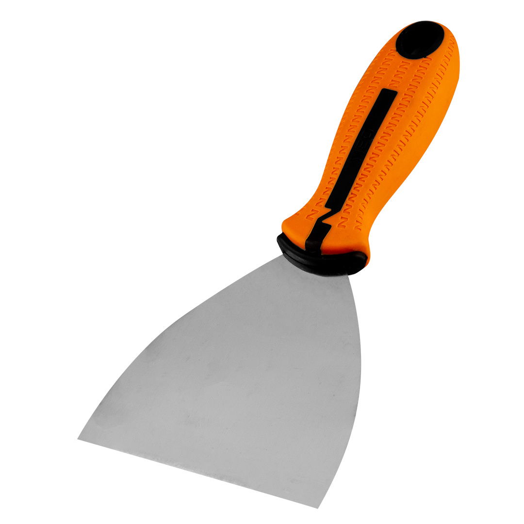 NEO TOOLS Festékkaparó 100mm, rozsdamentes acél, kétkomponensű markolat termék fő termékképe