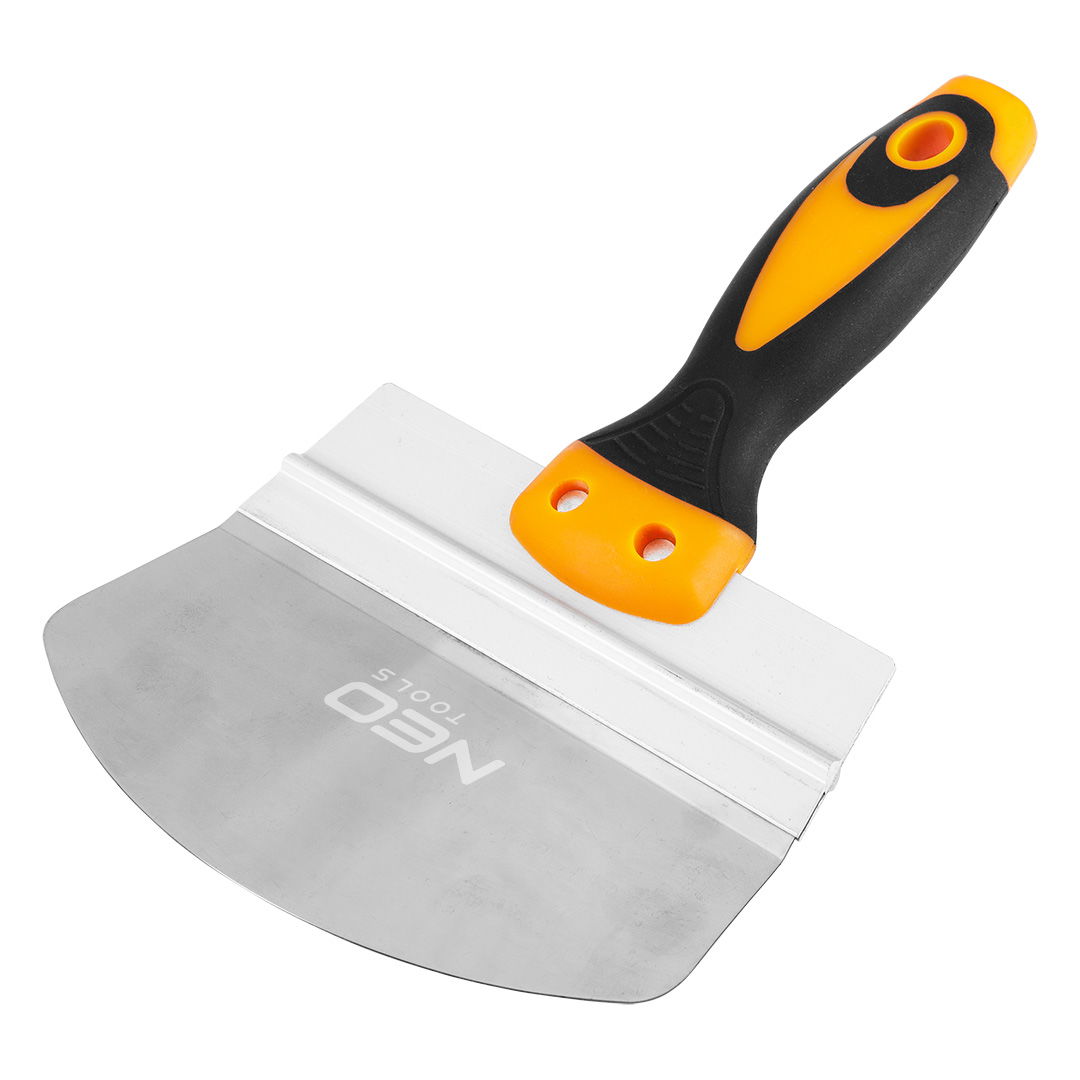 NEO TOOLS Glett kiszedő spakli, vödörspakli, ívelt 160mm termék fő termékképe