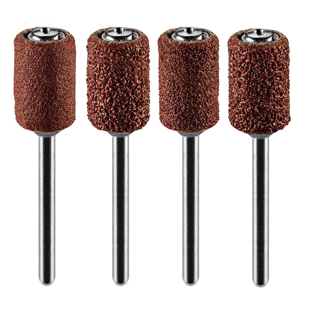 GRAPHITE Csiszolóhüvely 6.3mm, K60, K80, K120, K240, set 100db + szár 3.2mm, 2db termék fő termékképe