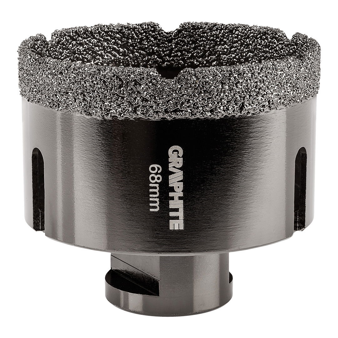 GRAPHITE Körkivágó, gyémántos 68mm x M14 termék fő termékképe