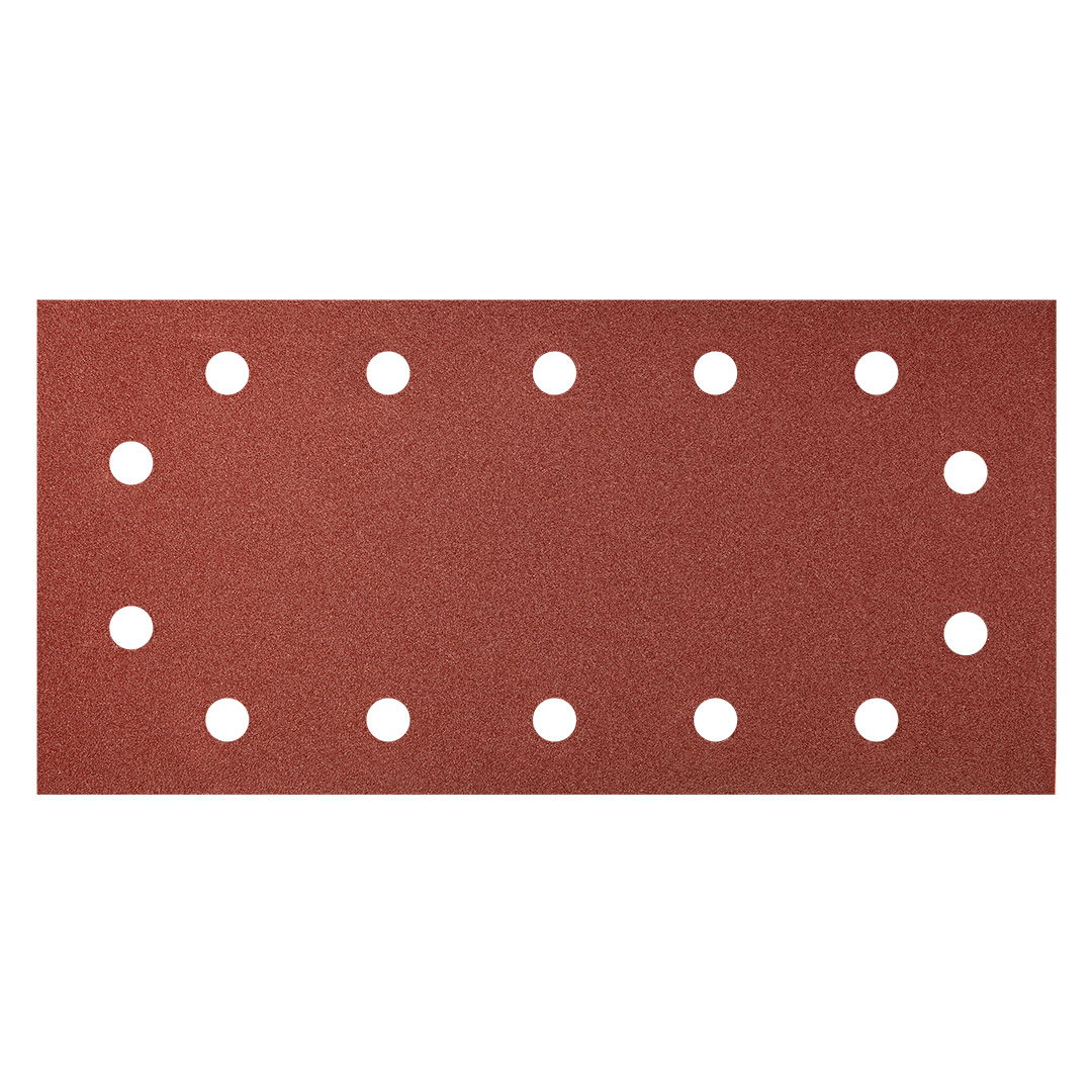 GRAPHITE Csiszolópapír, tépőzáras, 115x230mm, K180, lyukas, 5db termék fő termékképe