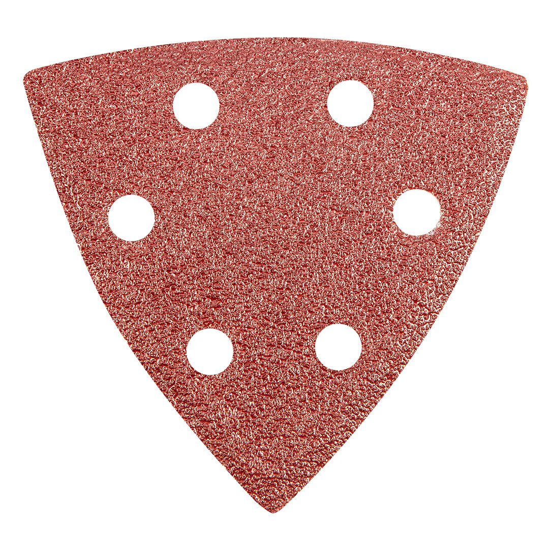 GRAPHITE Csiszolópapír deltacsiszolóhoz 93x93mm, K60, lyukas, 5db termék fő termékképe