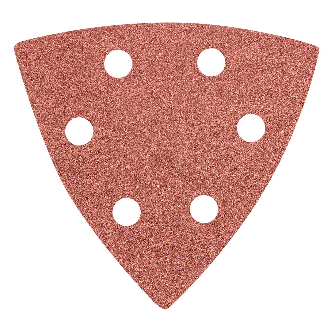 GRAPHITE Csiszolópapír deltacsiszolóhoz 93x93mm, K120, lyukas, 5db termék fő termékképe