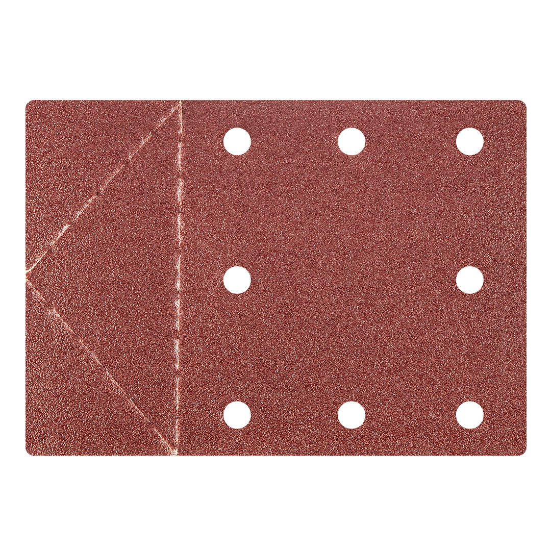 GRAPHITE Csiszolópapír, tépőzáras, K80, 115x160mm, 3db termék fő termékképe