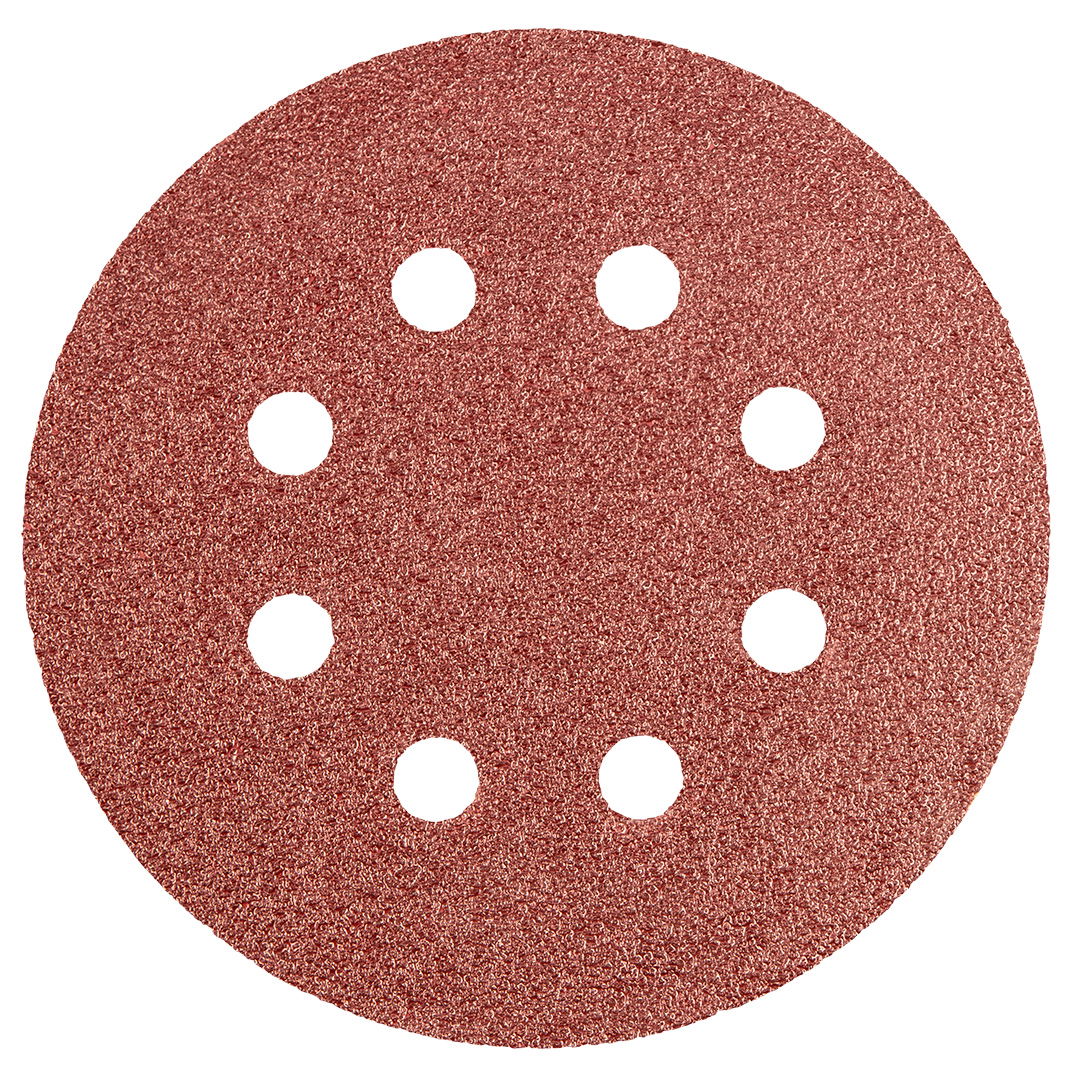 GRAPHITE Csiszolópapír, tépőzáras 125mm, K60, 8 lyukkal, 5db termék fő termékképe