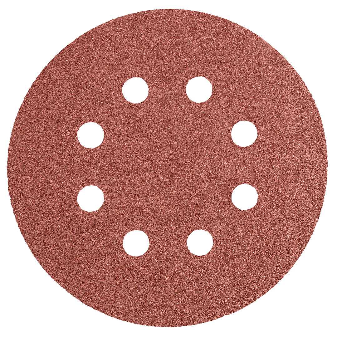 GRAPHITE Csiszolópapír, tépőzáras 125mm, K100, 8 lyukkal, 5db termék fő termékképe