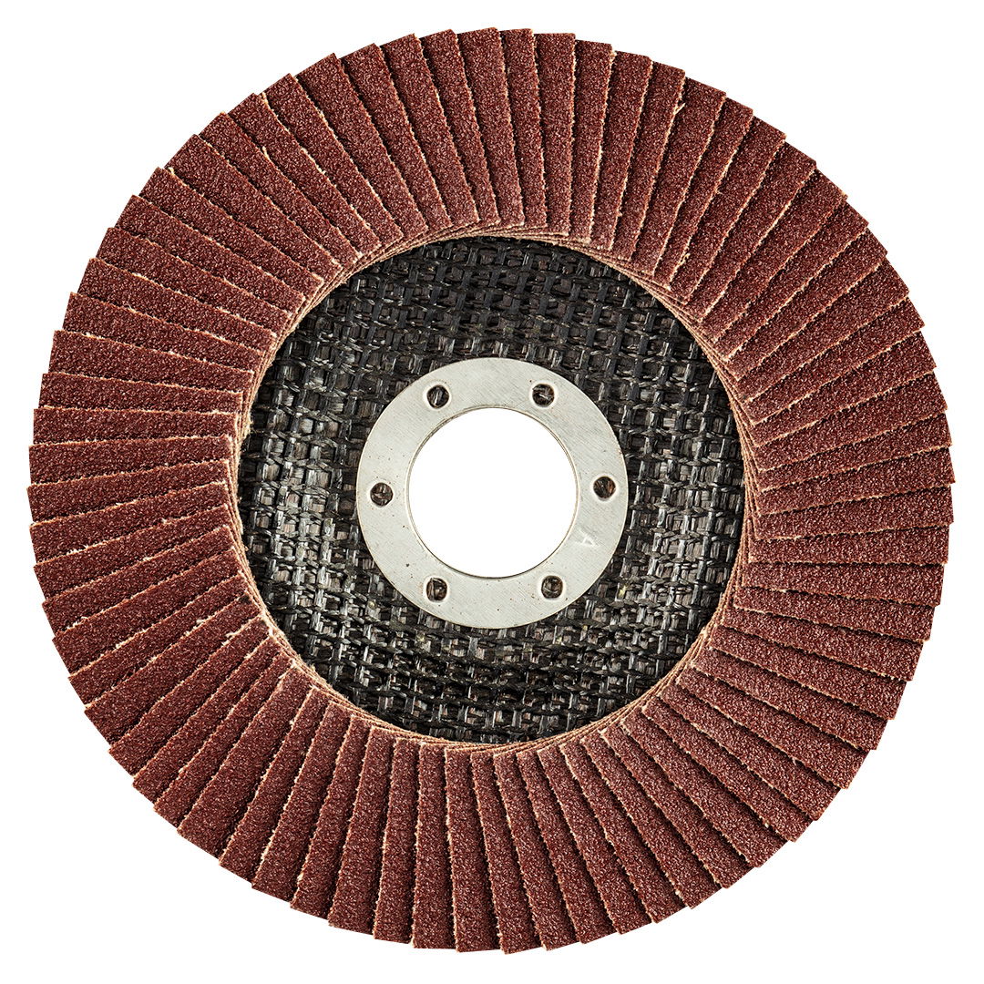 GRAPHITE Csiszolókorong lamellás 125x22.2mm, K100 fém-fa termék fő termékképe