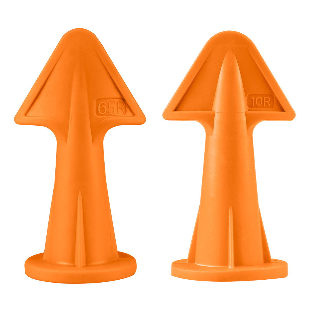 NEO TOOLS Fugakihúzó szilikonvég pisztolyos fugázóanyagokoz, 2db/cs, 6,5R, 10R termék fő termékképe