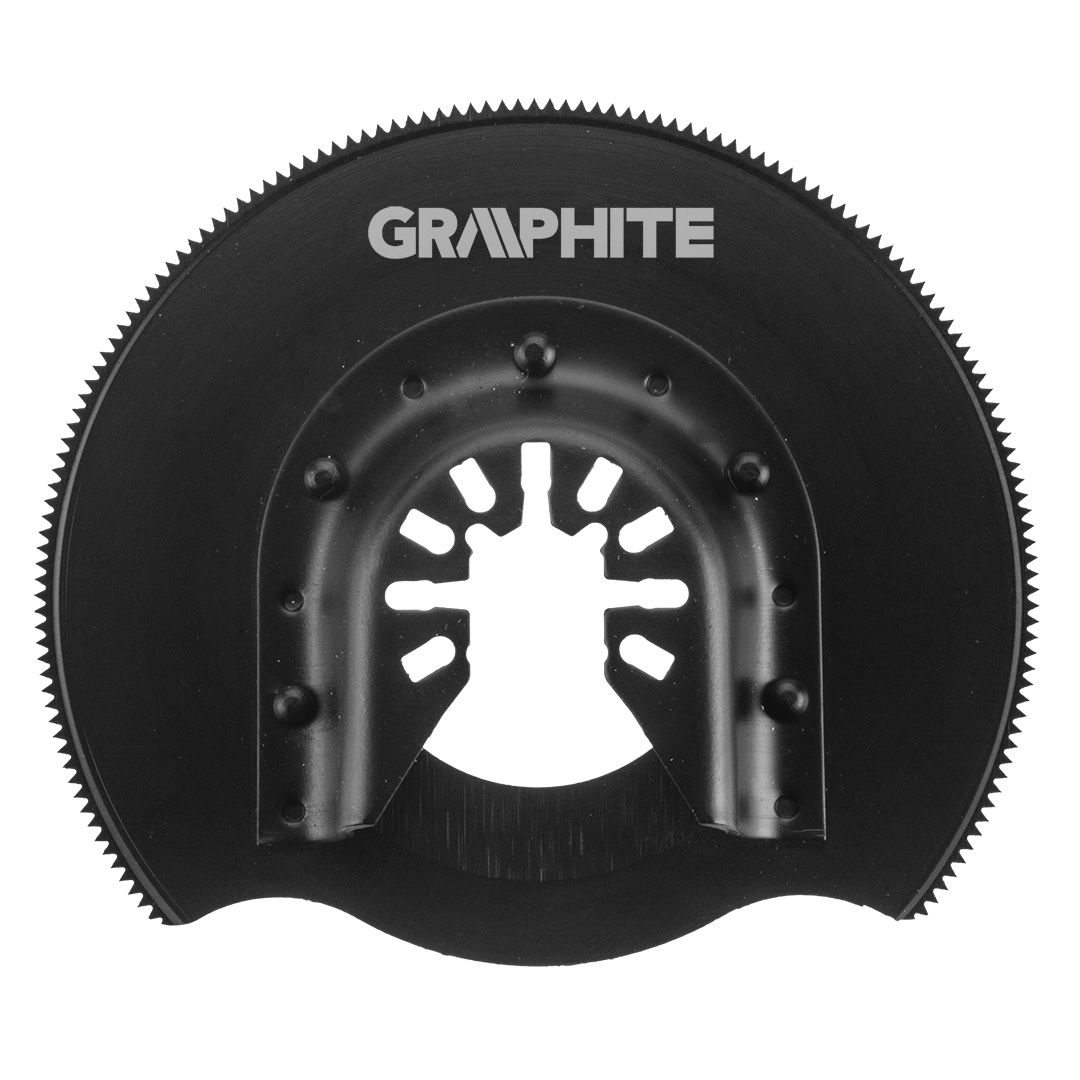 GRAPHITE HSS félkör vágólap fémhez, multifunkciós géphez, 87mm, 200 fog termék fő termékképe