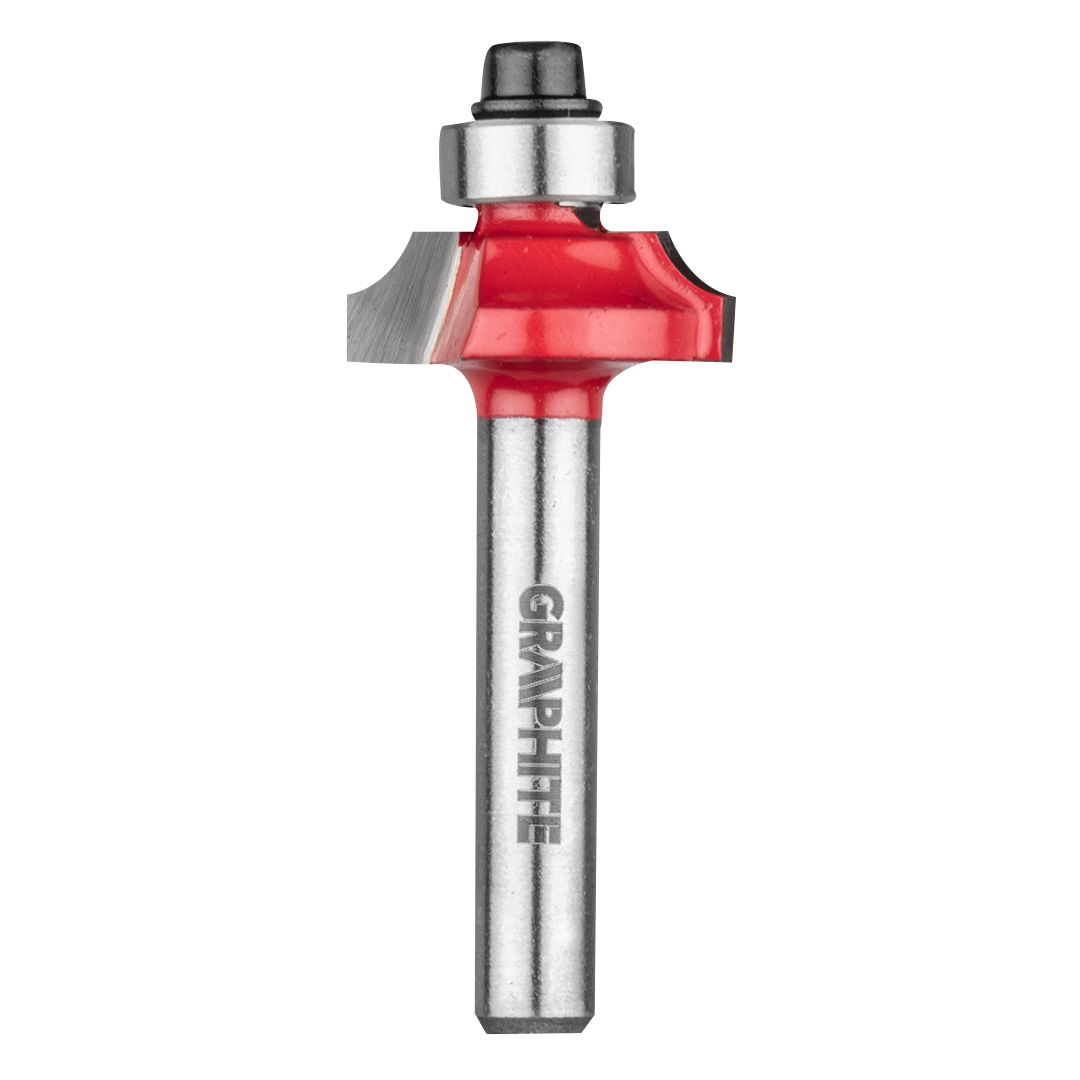 GRAPHITE Felsőmaró kés, kerekítő 19 x 6.5mm, 6mm termék fő termékképe