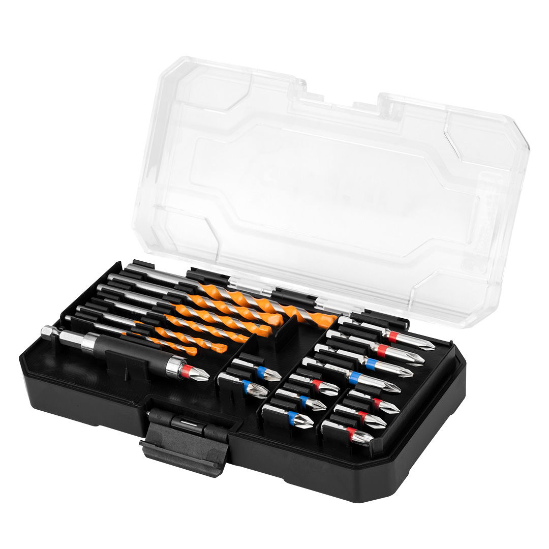 GRAPHITE Fúró-csavarbehajtó készlet, 20db-os termék fő termékképe