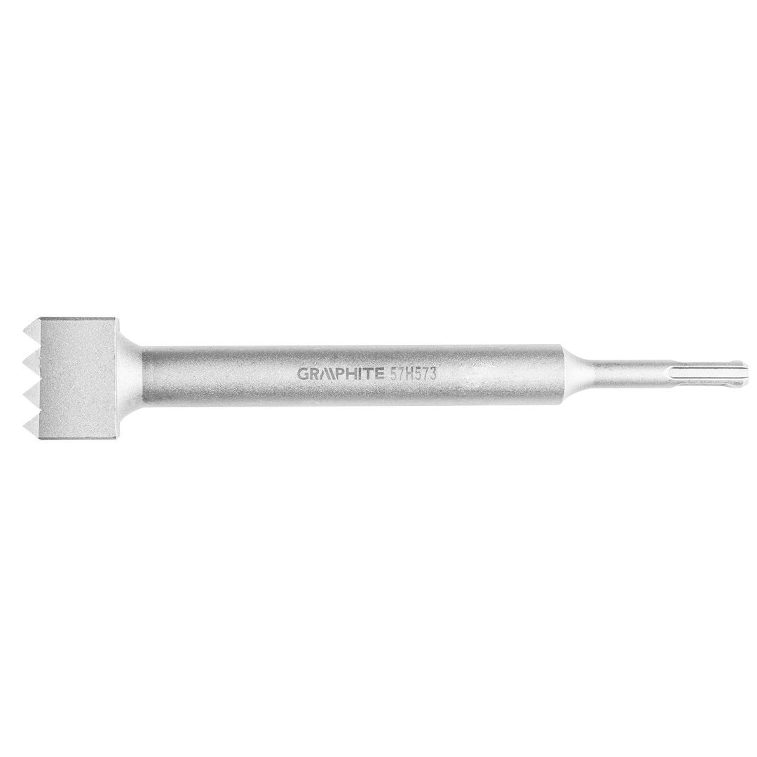 GRAPHITE Stokkolófej, véső, SDS PLUS 40x40mm, 16 stokkoló fej termék fő termékképe