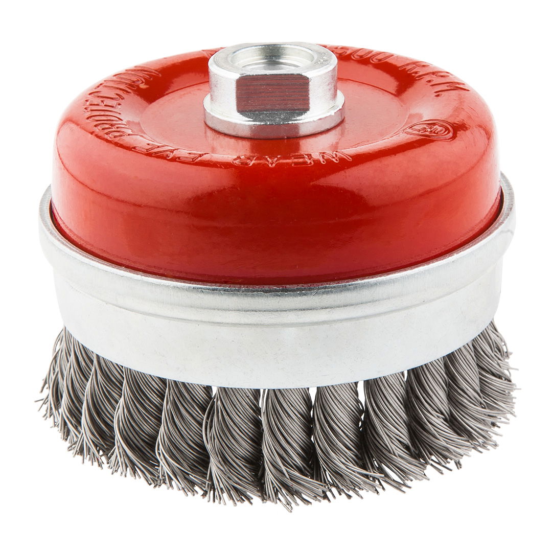 GRAPHITE DRÓTKORONG, FAZÉKKEFE SODROTT 100mm M14 termék fő termékképe