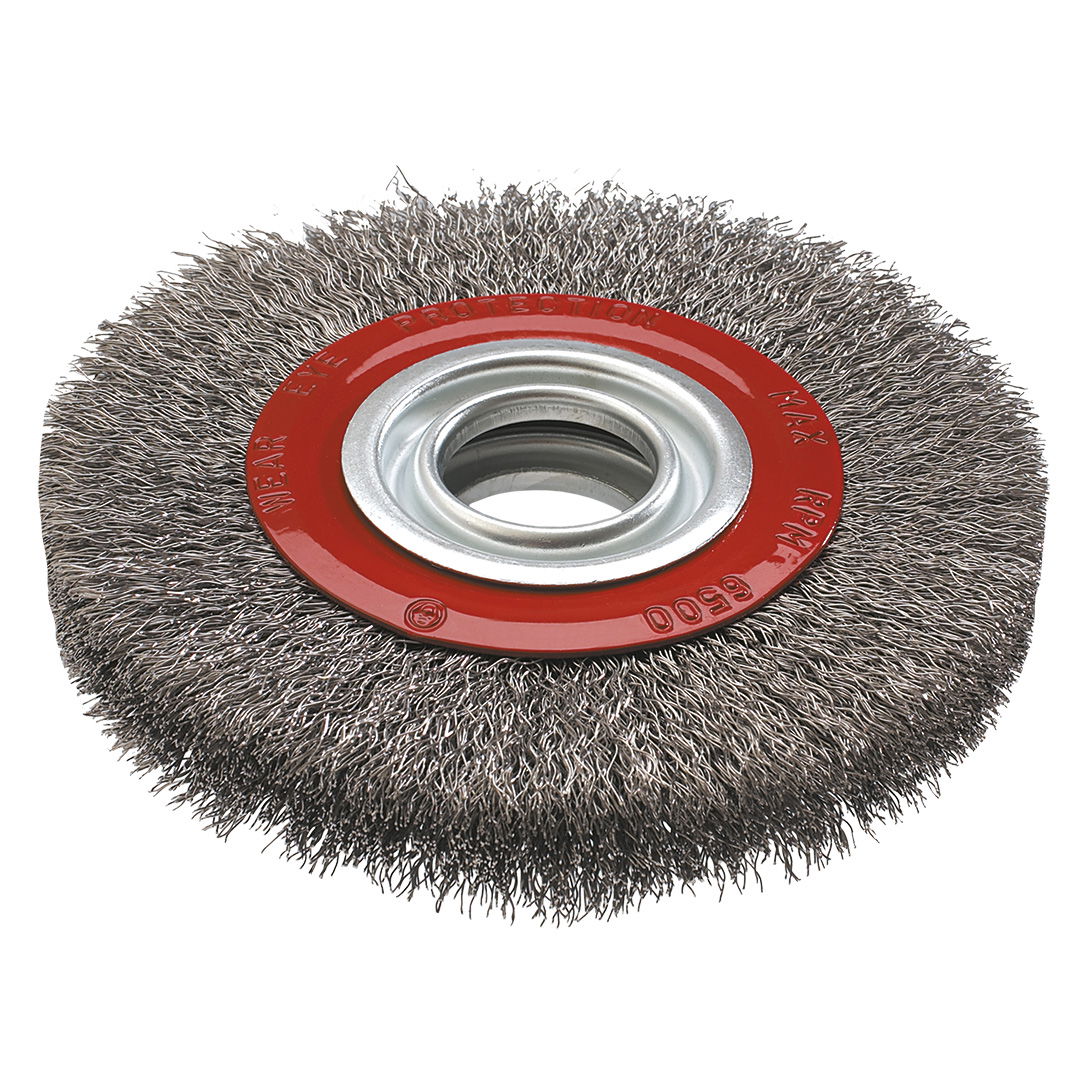 GRAPHITE KÖRKEFE HULLÁMOS 125mm INOx termék fő termékképe