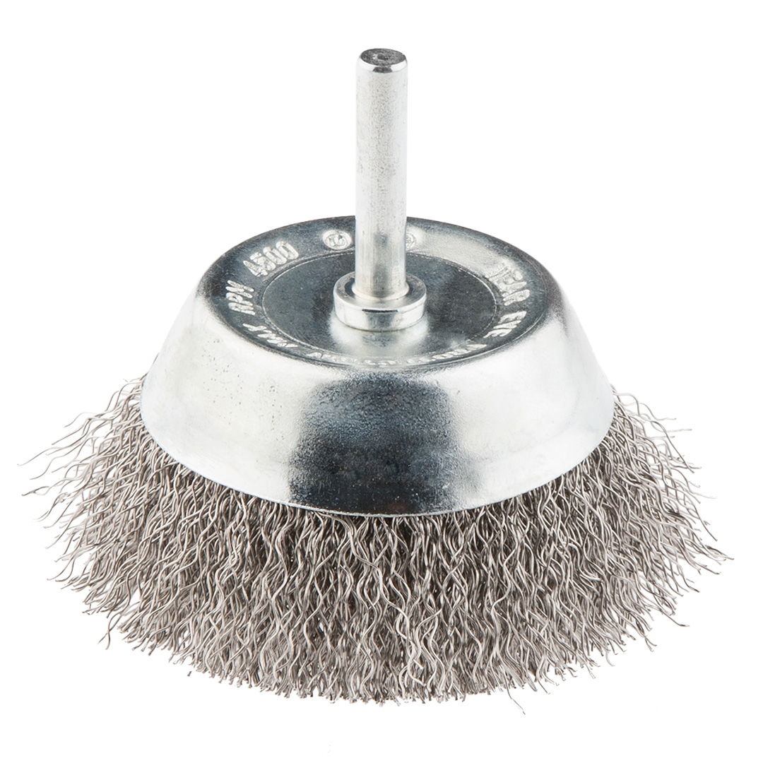 GRAPHITE DRÓTKORONG CSAPOS FAZÉK, HULLÁMOS 75mm termék fő termékképe