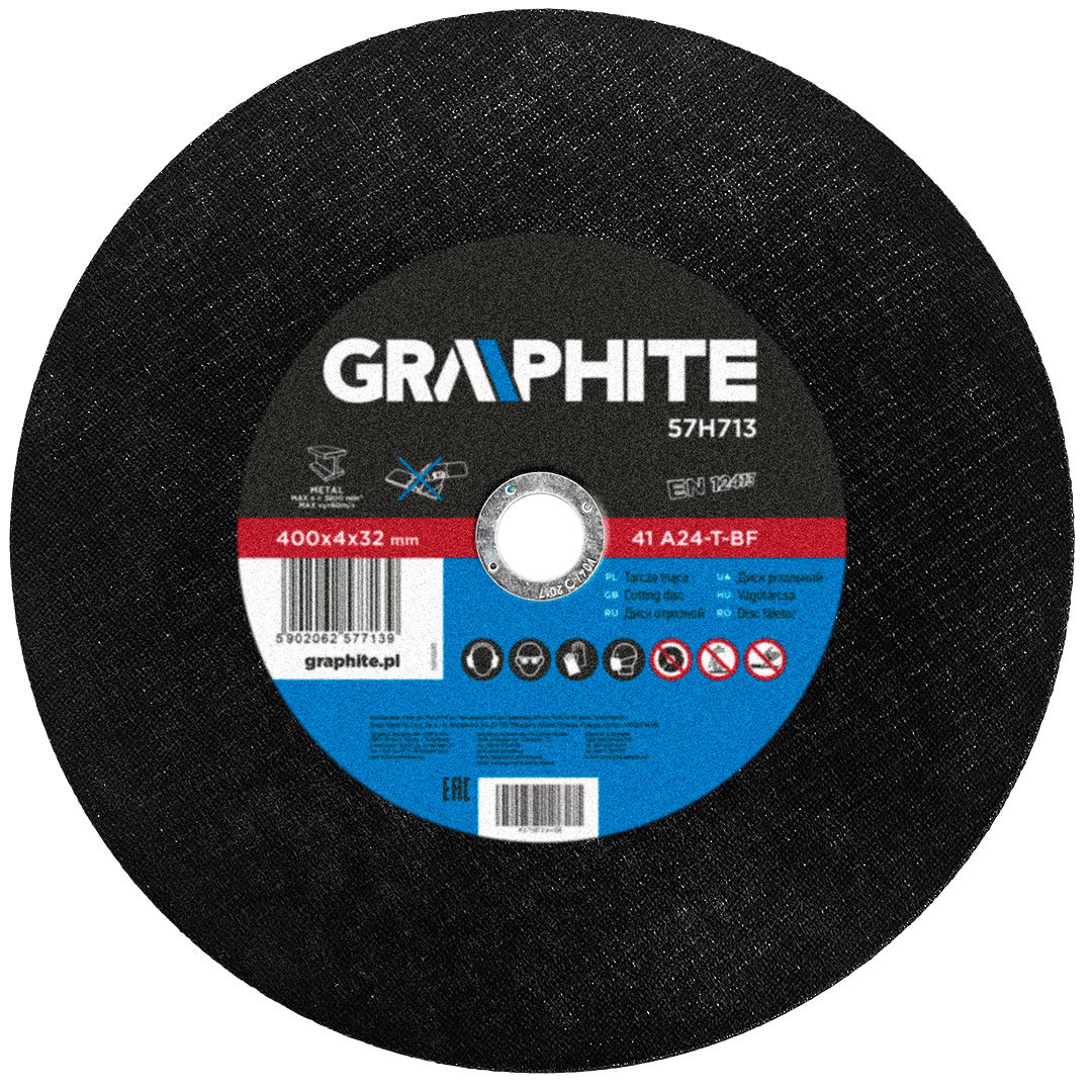 GRAPHITE Vágókorong fémhez 400x4.0x32mm termék fő termékképe