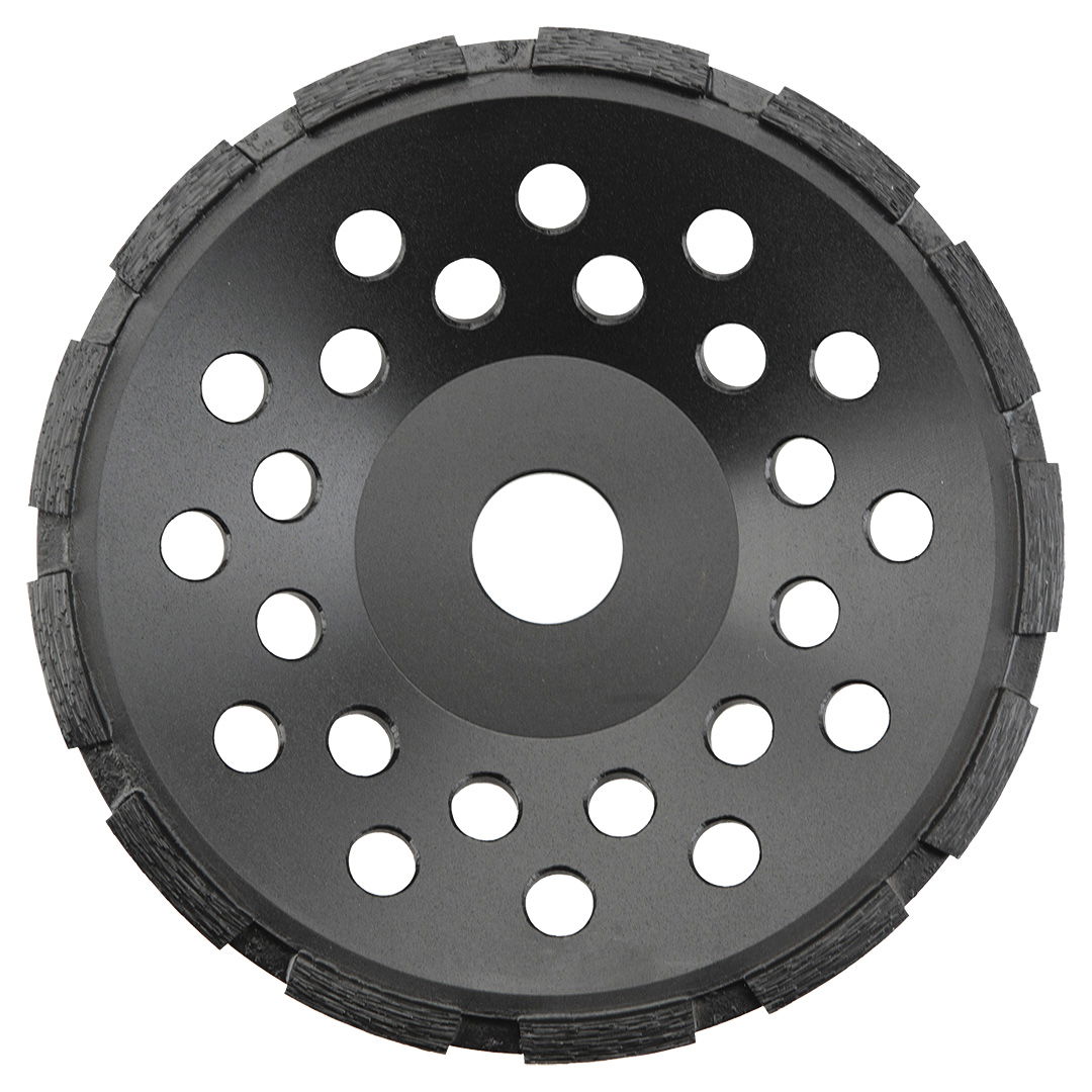 GRAPHITE Gyémánt csiszolókorong 125x5x22,2mm szegmenses termék fő termékképe