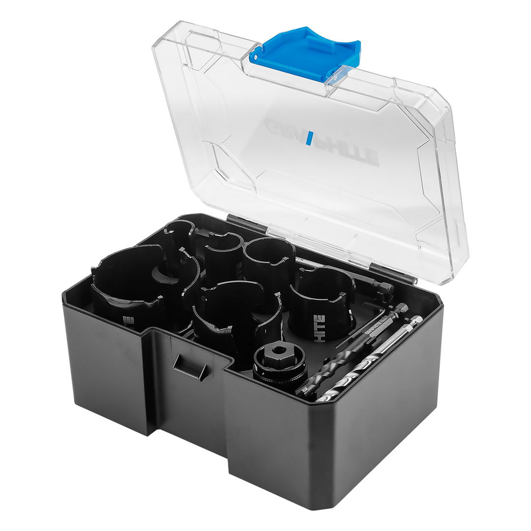 GRAPHITE Körkivágó készlet, bi-metál, HSS Co 8%, 19,25,32,38,51,64mm termék fő termékképe