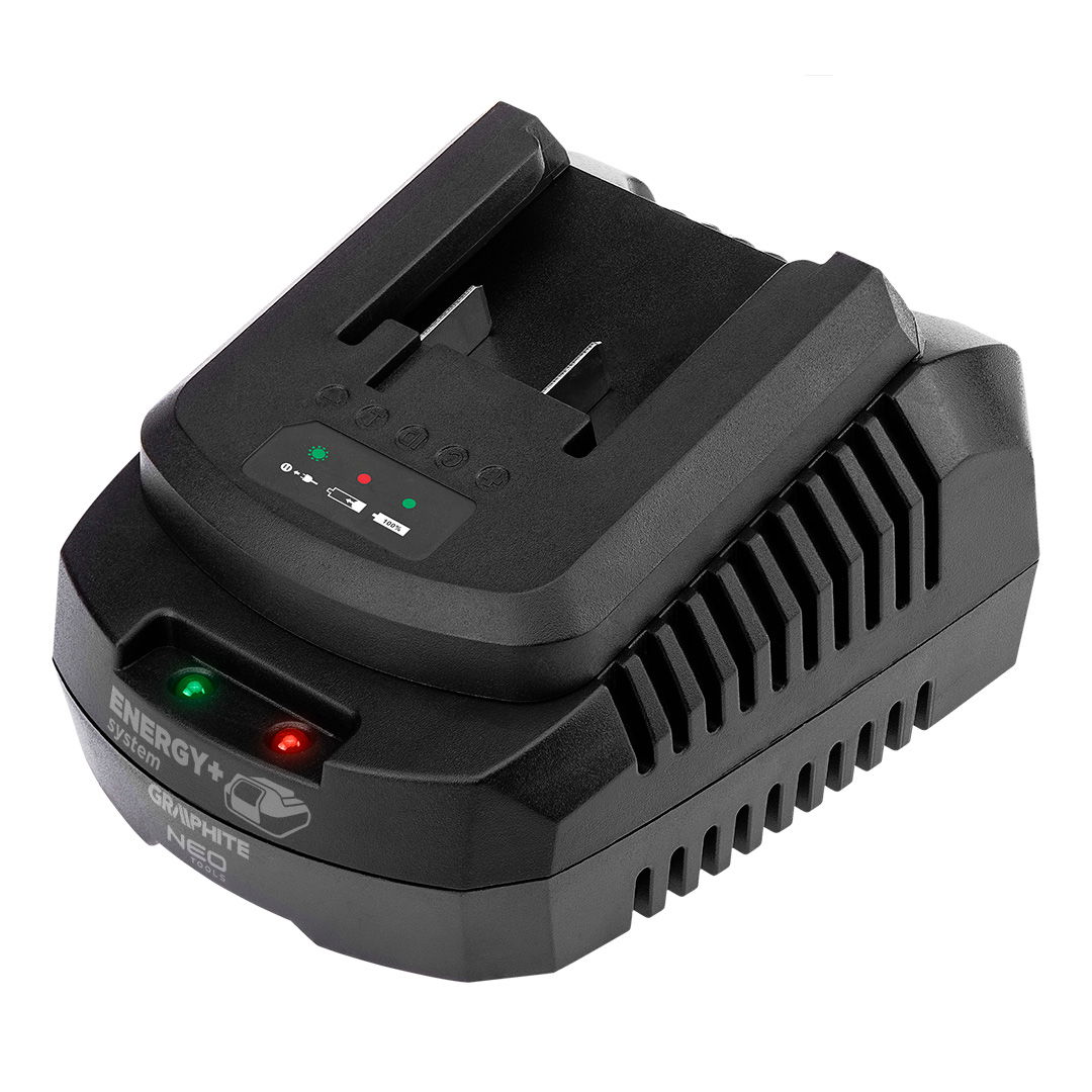 GRAPHITE Akkumulátor töltő, Energy+ egyakkus rendszerhez, 65W, 2,4A termék fő termékképe