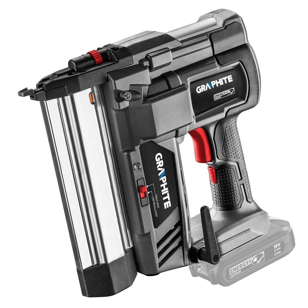 GRAPHITE Akkus tűző- és szögbelövő gép Energy+ 18V, akku nélkül!!! termék fő termékképe
