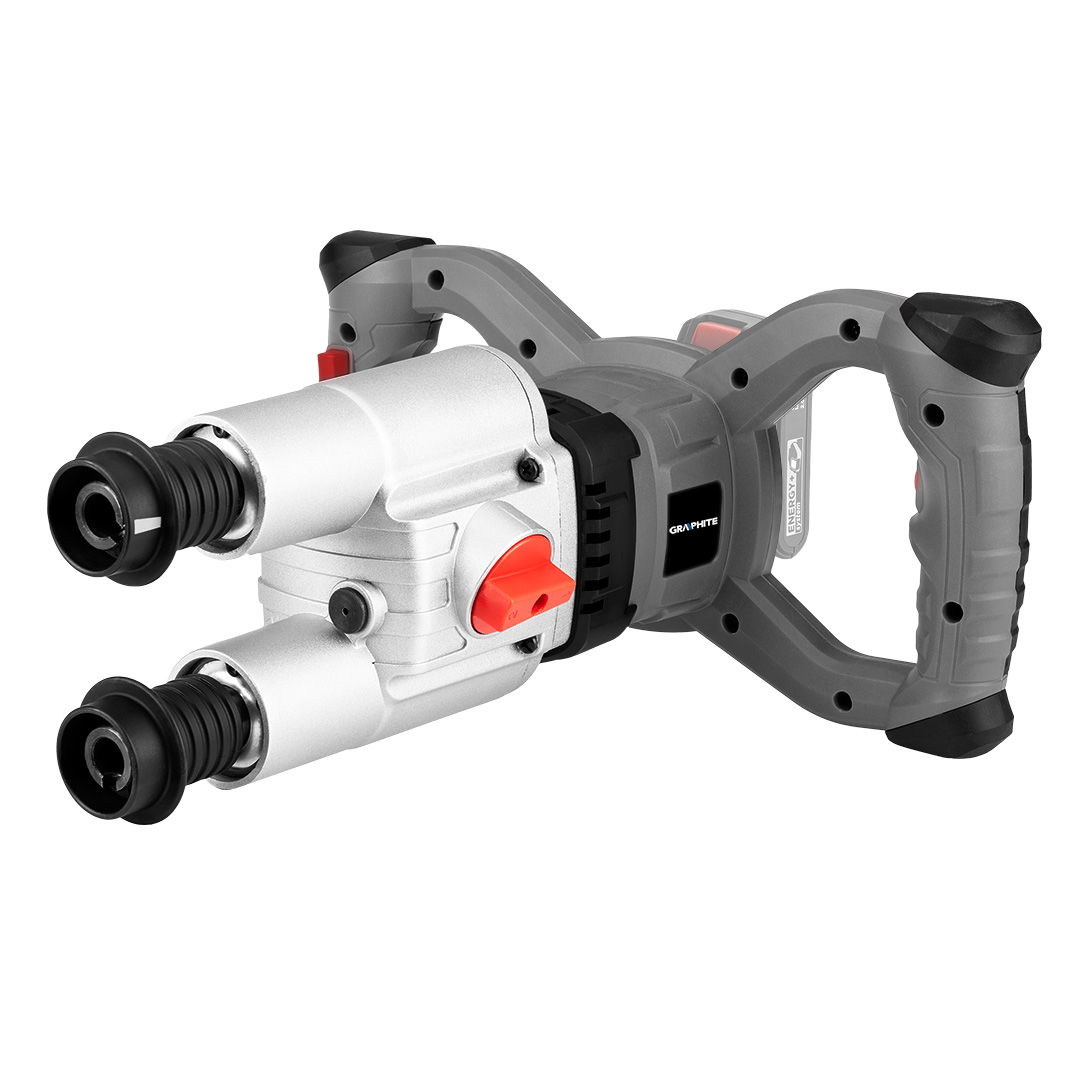 GRAPHITE Akkus szénkefementes keverőgép, kétszáras, Energy+ 18V, akku nélkül!!! termék fő termékképe