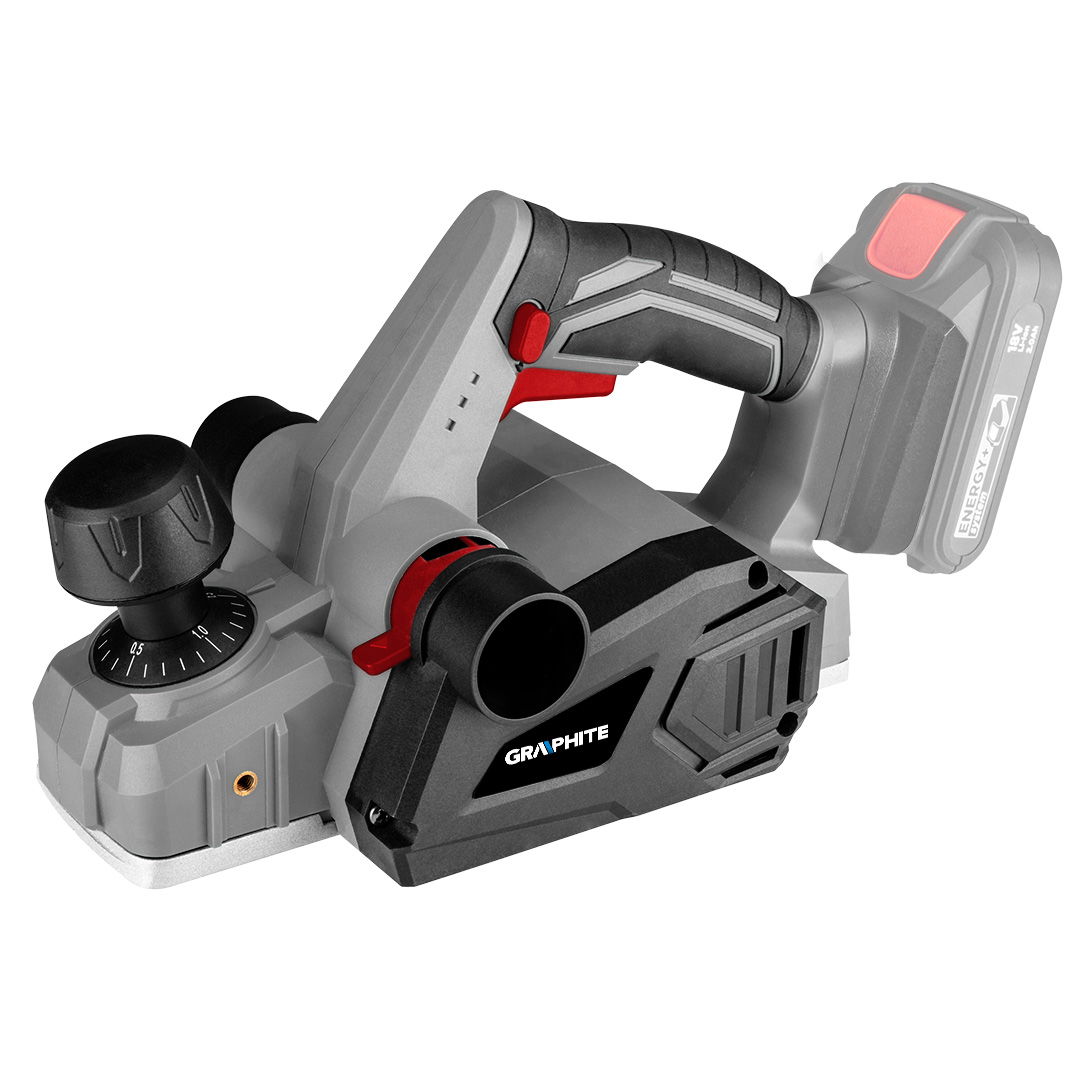 GRAPHITE Akkus gyalu, Energy+, 18V, 16000 1/min, 82mm termék fő termékképe