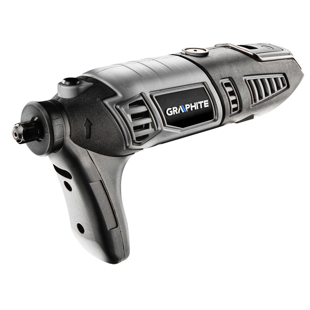 GRAPHITE Mini fúró- és csiszológép 170W, fordulatszám kijelző, kofferben, 190db kiegészítő termék fő termékképe