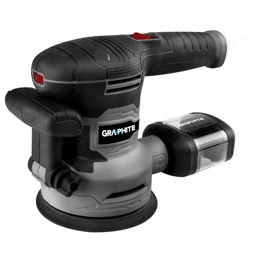 GRAPHITE Excentercsiszoló 450W, 125/150mm, kofferben termék fő termékképe