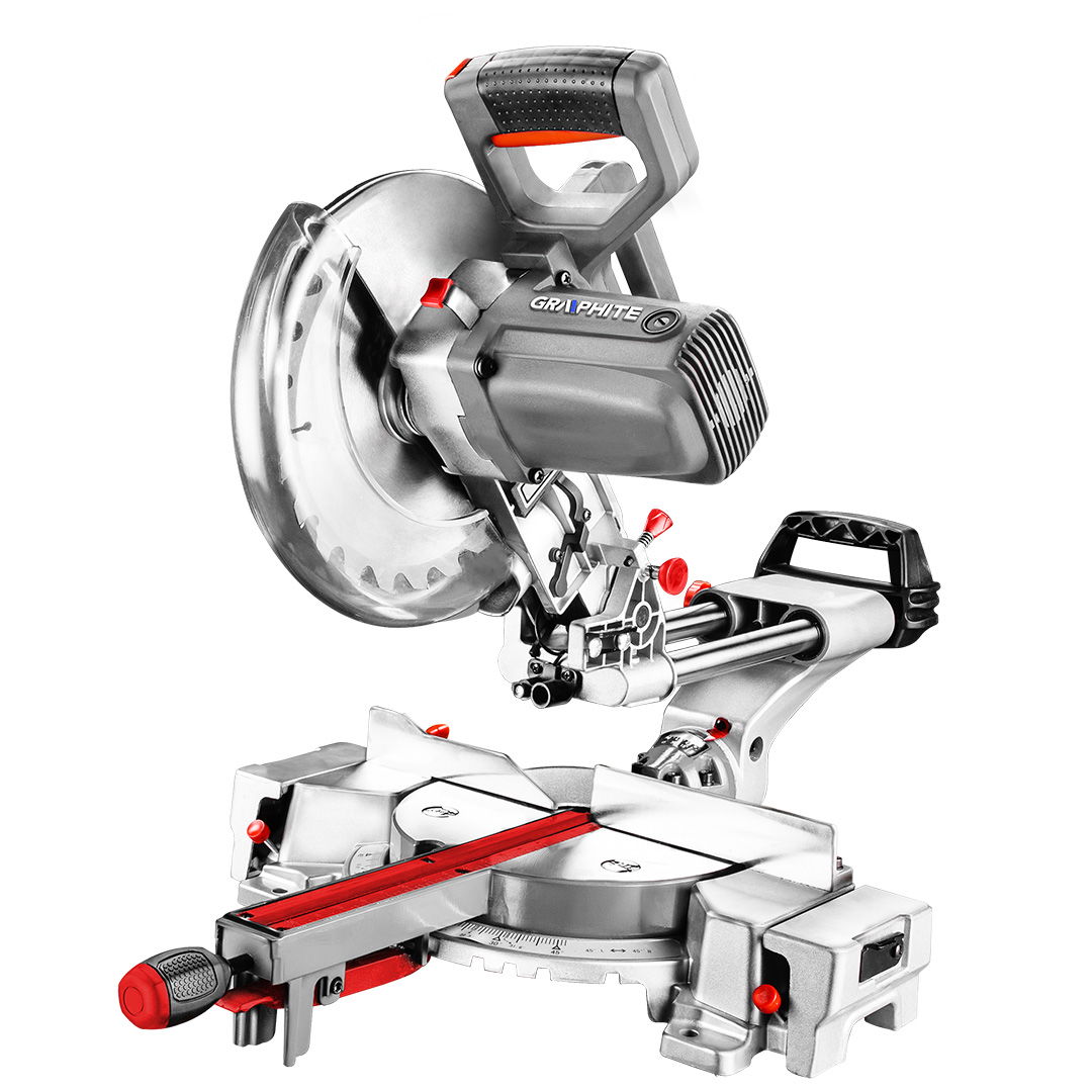 GRAPHITE Gérvágógép 1800W, lézer irányzékkal, fűrészlap 255mm, 60T TCT, 4800/perc termék fő termékképe