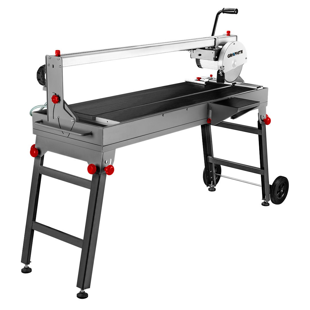 GRAPHITE Csempevágó gép 1200W, 250x25,4mm-es tárcsa, max.vágás hossz:1200mm, PRCD, túlterhelésvédelem termék fő termékképe